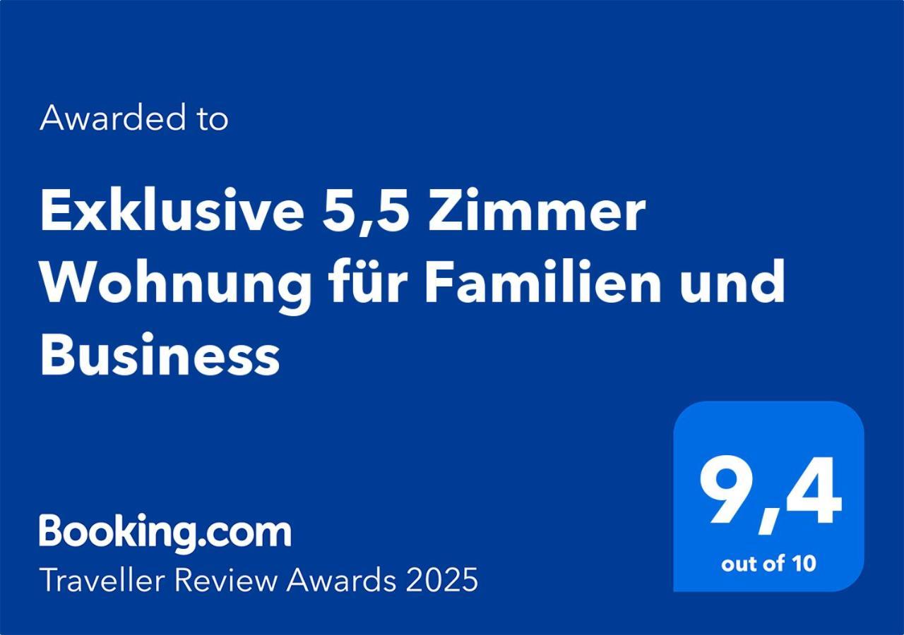Exklusive 5,5 Zimmer Wohnung Fuer Familien Und Business Эшенц Экстерьер фото